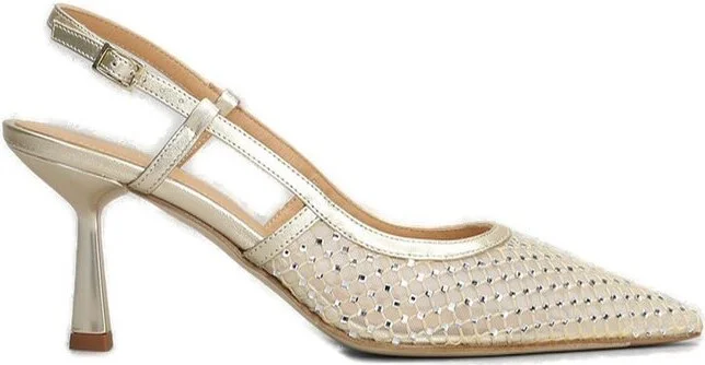 Chantal Pointed Toe Embellished Pumps