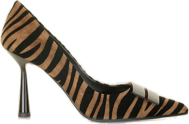 Chantal Pointed Toe Heeled Pumps