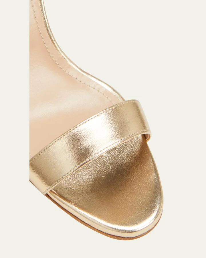 Chaos Metallic Ankle-Strap Stiletto Sandals - Image 4