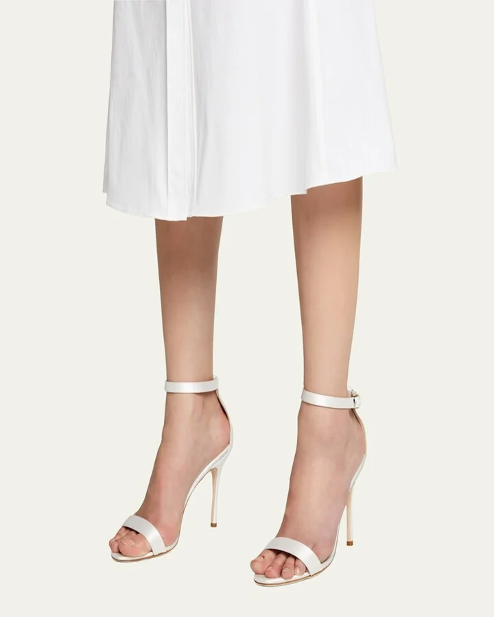 Chaos Satin Stiletto Sandals - Image 3