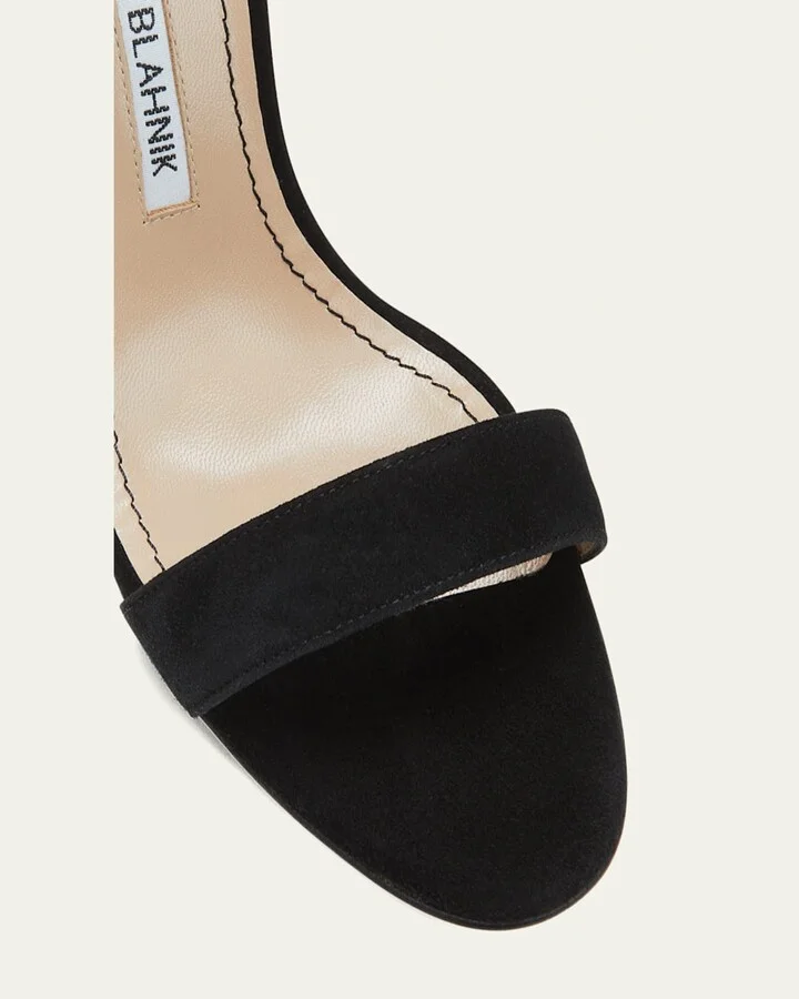Chaos Suede Stiletto Sandals - Image 4