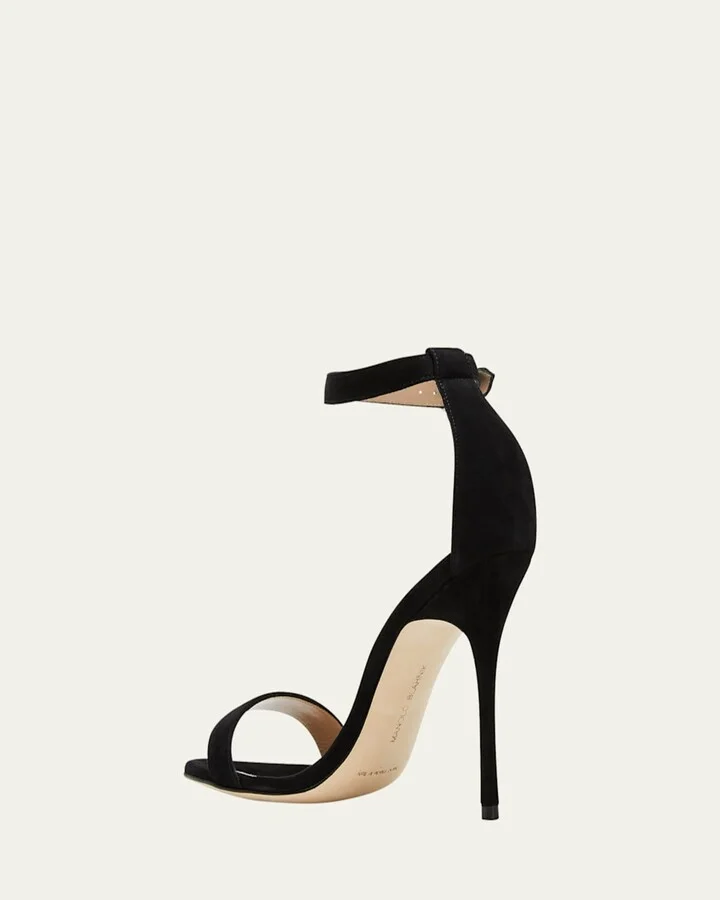 Chaos Suede Stiletto Sandals - Image 5