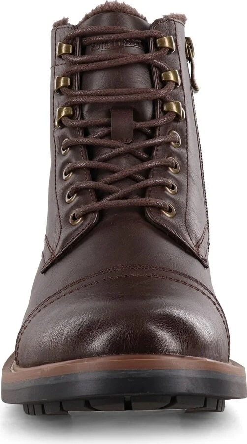 Chappy Faux Fur Lined Combat Boot - Image 3