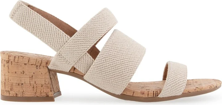 Chara Woven Block Heel Sandal - Multiple Widths Available - Image 4