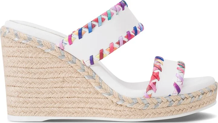 Charcel Double Strap Espadrille Wedge Sandal - Image 2