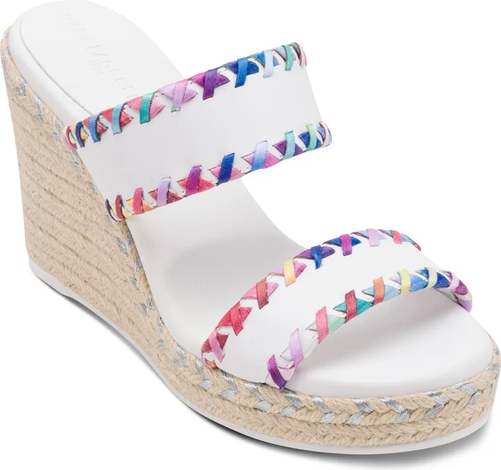 Charcel Double Strap Espadrille Wedge Sandal