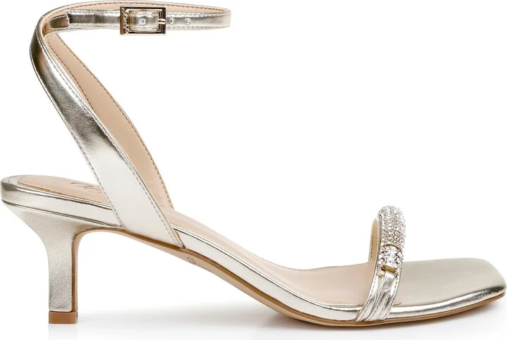 Charisma Kitten Heel Ankle Strap Sandal - Image 3