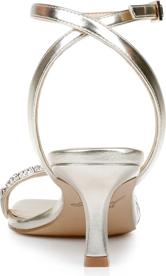 Charisma Kitten Heel Ankle Strap Sandal - Image 7