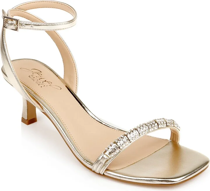 Charisma Kitten Heel Ankle Strap Sandal