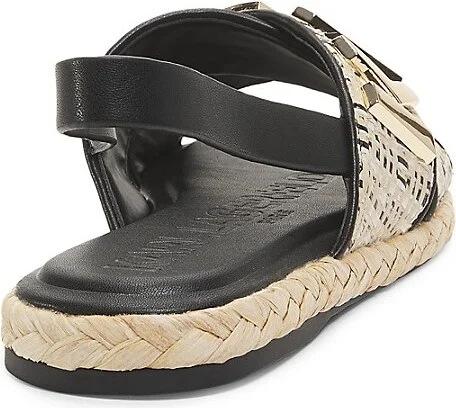 Charla Logo Slingback Flat Sandals - Image 3