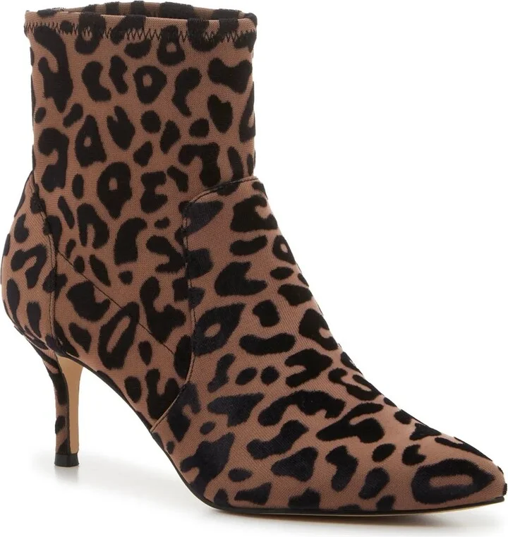 Tan/Black Leopard Print