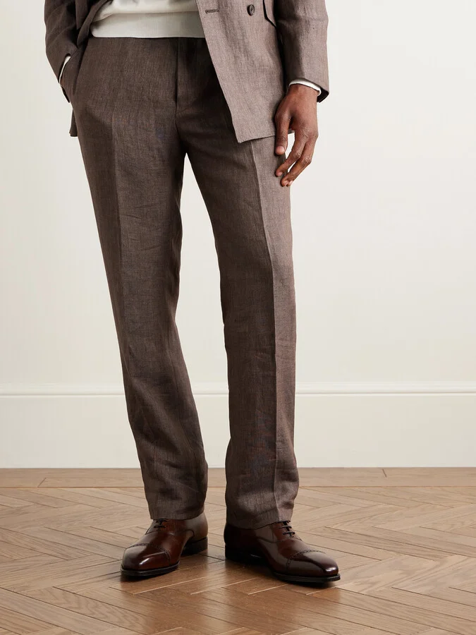 Charles Cap-Toe Leather Oxford Shoes - Image 2