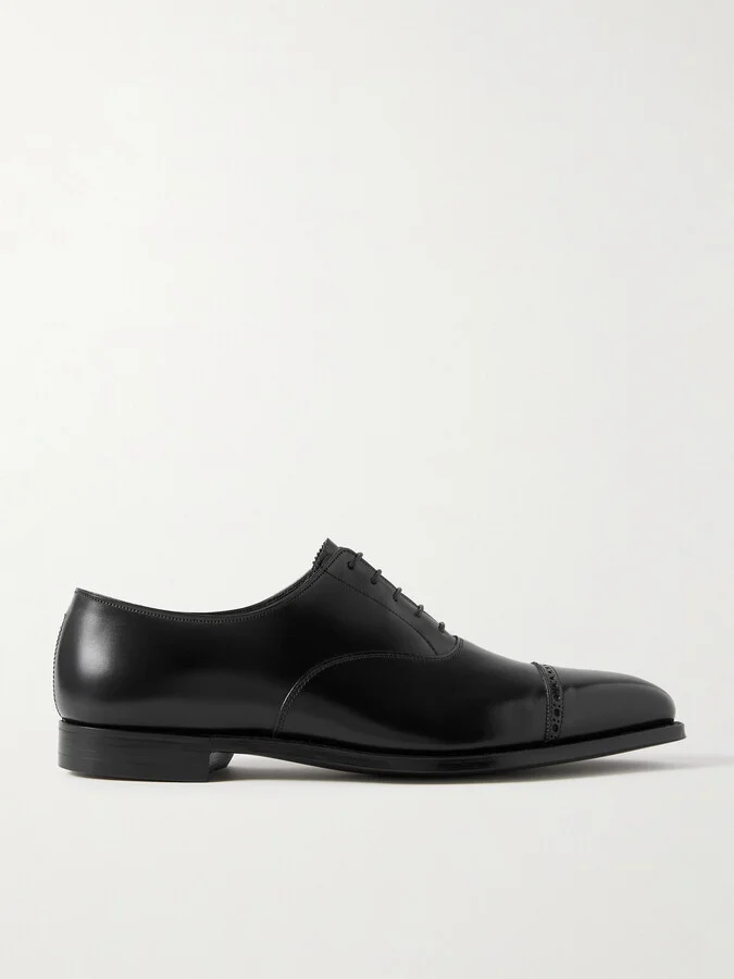 Charles Cap-Toe Leather Oxford Shoes