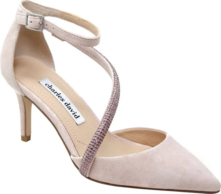Charles David Adorn Suede Pump