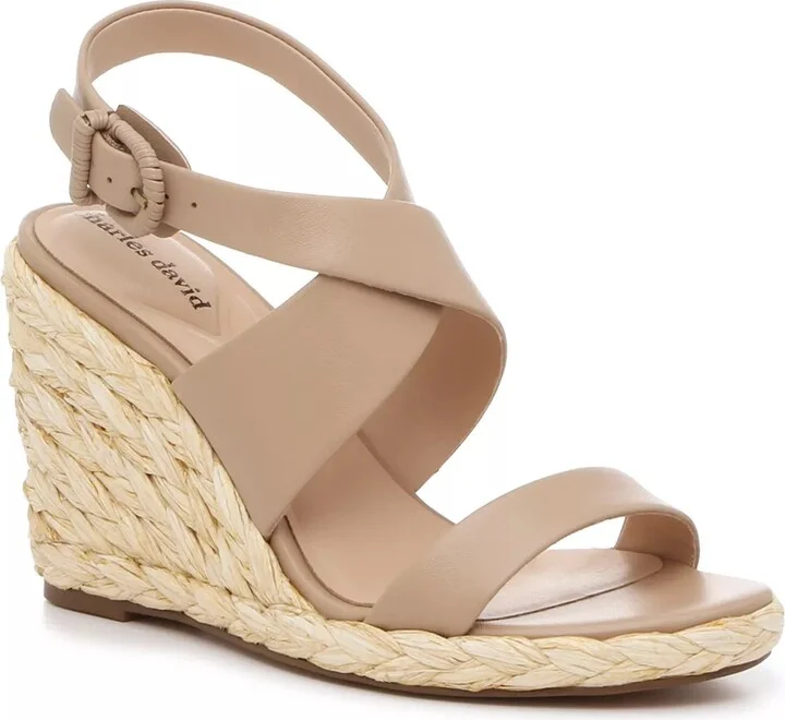 Charles David Russell Wedge Sandal
