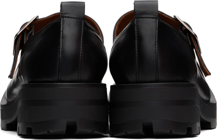 Charles Jeffrey LOVERBOY Black Mary Jane Loafers - Image 2