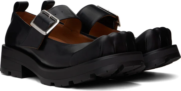 Charles Jeffrey LOVERBOY Black Mary Jane Loafers - Image 4