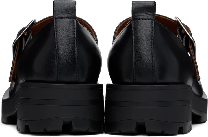 Charles Jeffrey LOVERBOY Black Mary Jane Moggies Loafers - Image 2