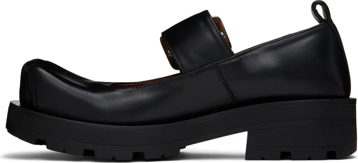 Charles Jeffrey LOVERBOY Black Mary Jane Moggies Loafers - Image 3