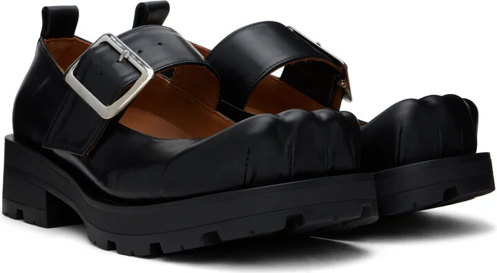 Charles Jeffrey LOVERBOY Black Mary Jane Moggies Loafers - Image 4