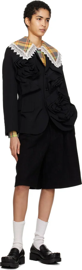Charles Jeffrey LOVERBOY Black Sheathed Moggies Loafers - Image 5