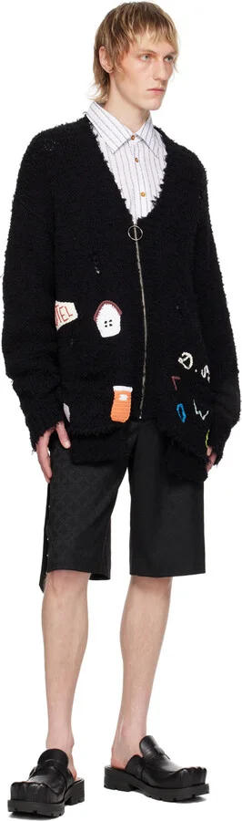 Charles Jeffrey LOVERBOY Black Sheathed Moggies Mules - Image 5