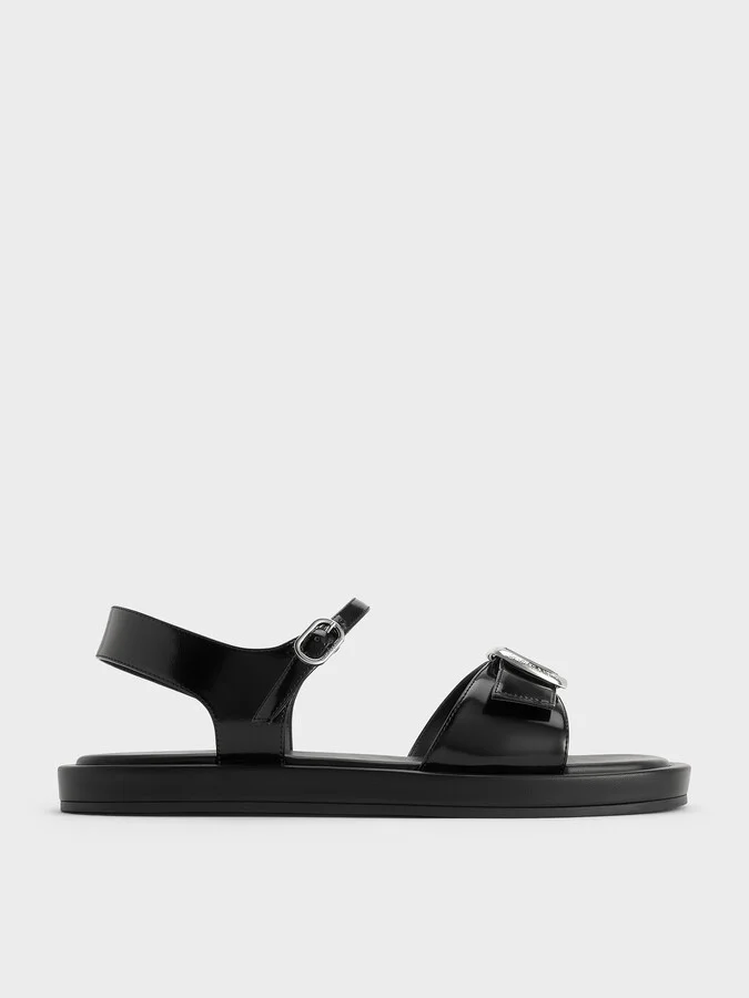 Charles & Keith - Buckled Slingback Sandals
