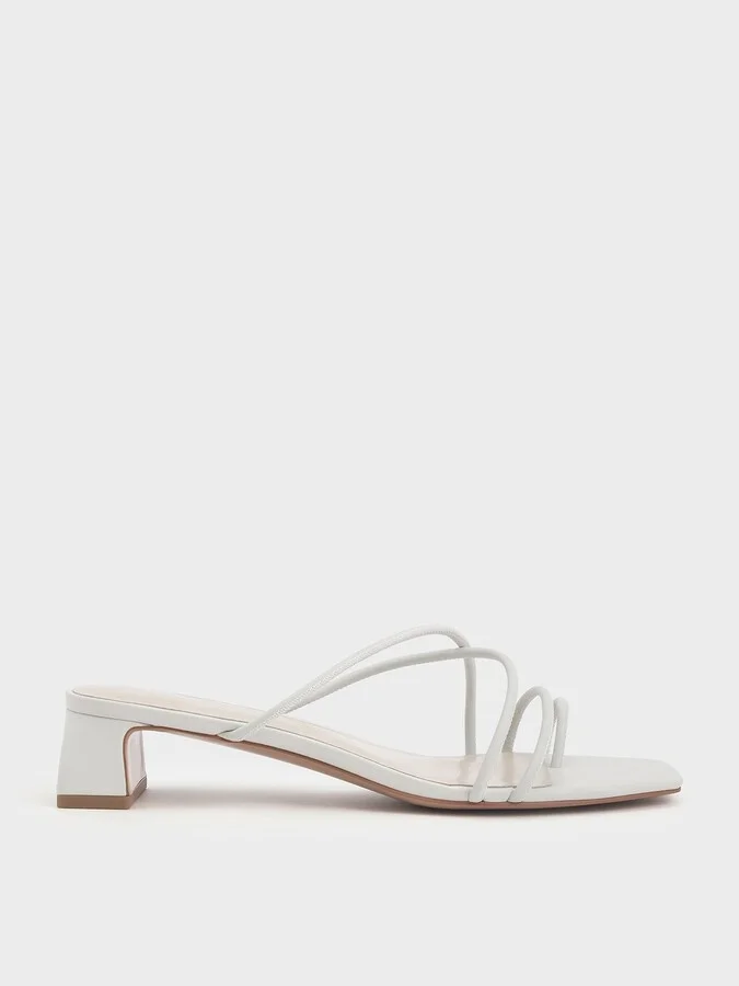 Charles & Keith - Meadow Strappy Toe Ring Sandals