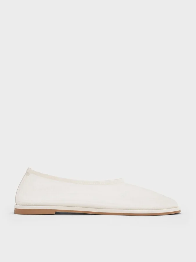 Charles & Keith - Mesh Ballet Flats