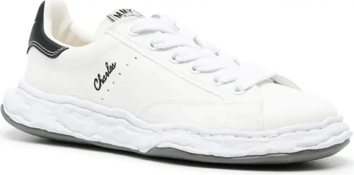 Charles lace-up canvas sneakers - Image 2