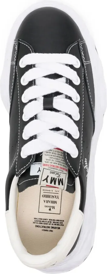 Charles lace-up leather sneakers - Image 4