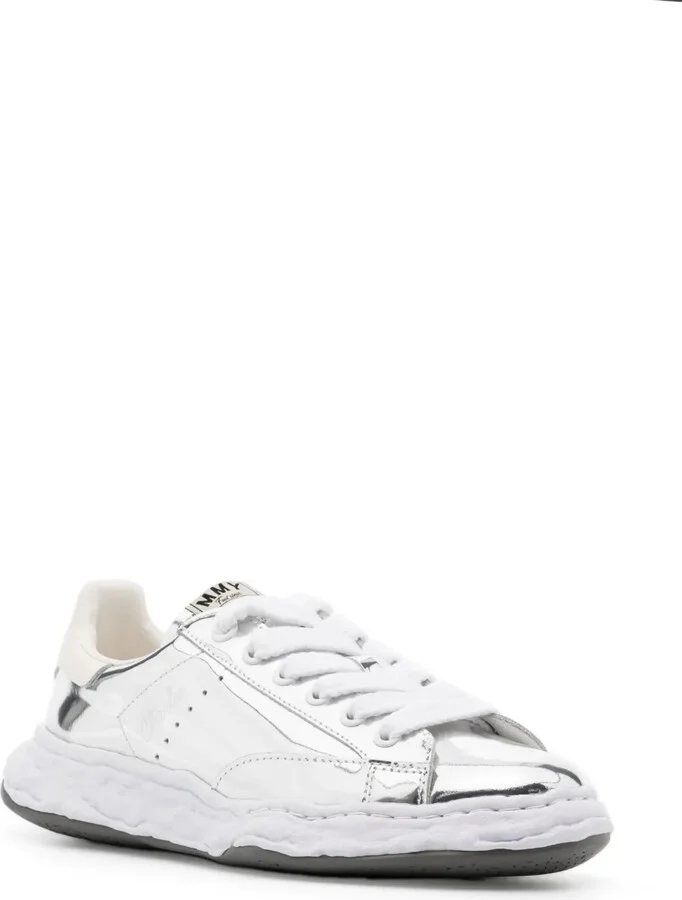 Charles lace-up metallic sneakers - Image 2