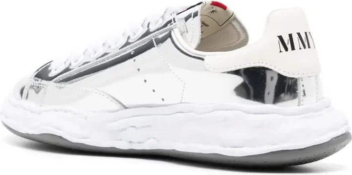 Charles lace-up metallic sneakers - Image 3