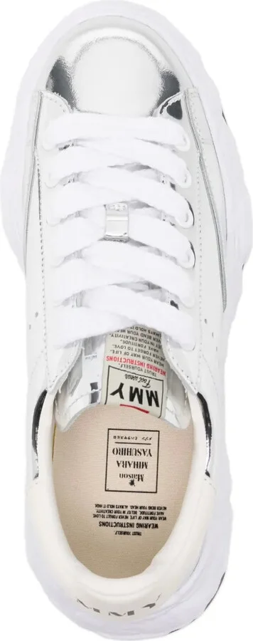 Charles lace-up metallic sneakers - Image 4