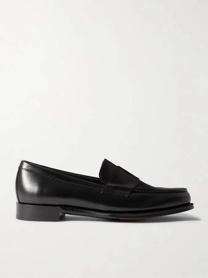 Charles Leather Penny Loafers