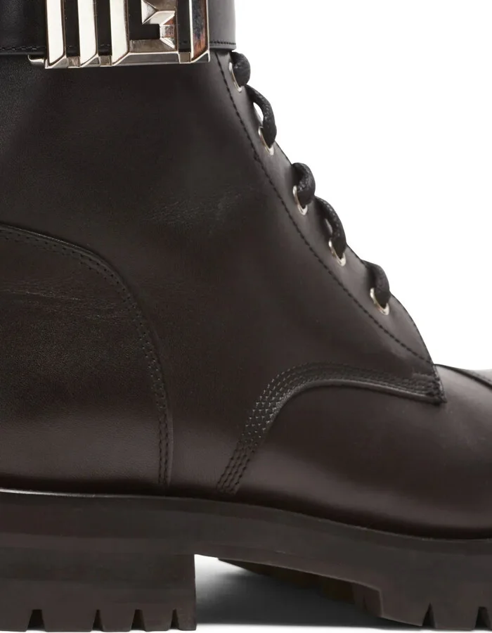 Charlie leather combat boots - Image 5