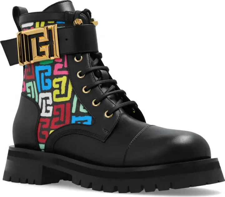 Charlie leather Combat boots - Image 2