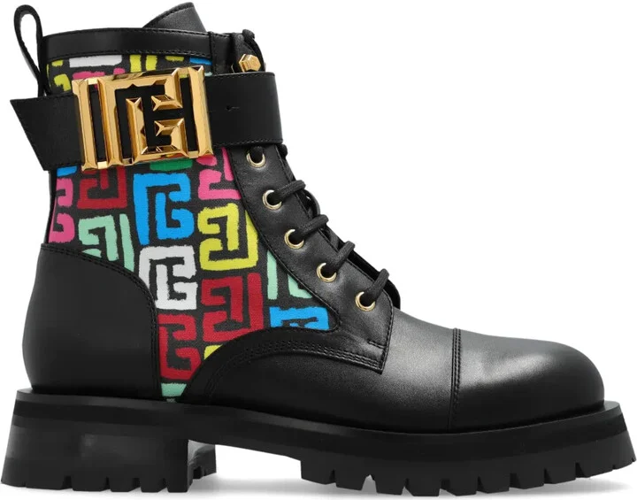 Charlie leather Combat boots