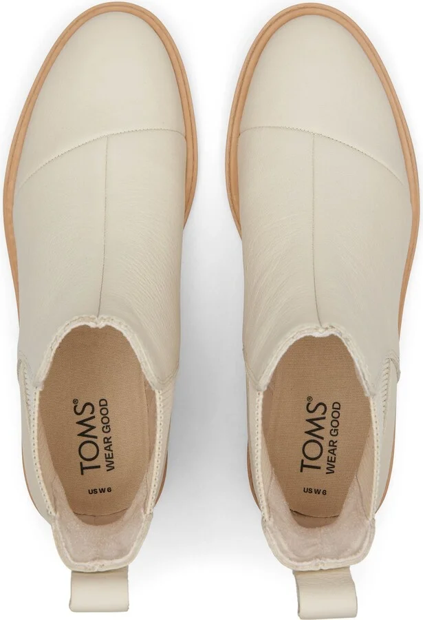 Charlie Light Sand Leather Boot - Image 5