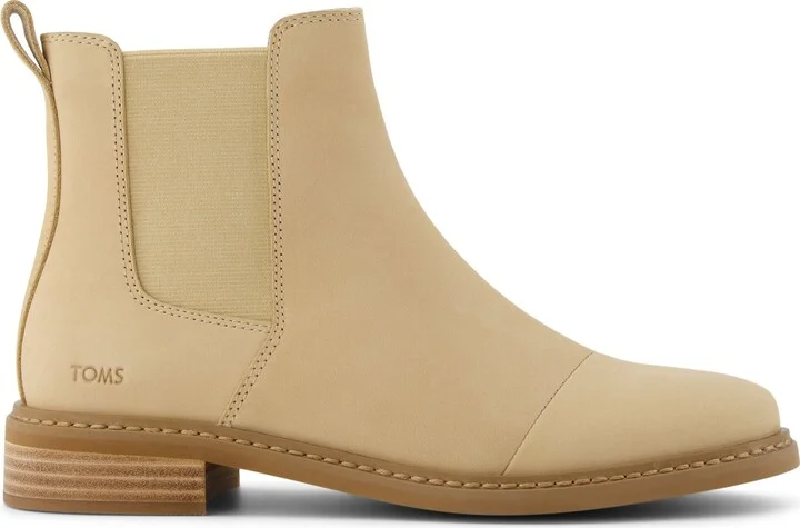 Charlie Oatmeal Leather Boot