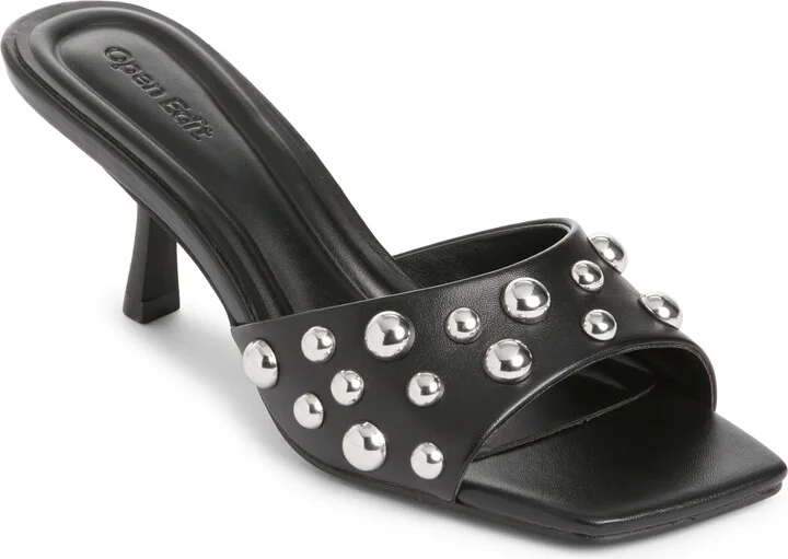 Black- Silver Stud