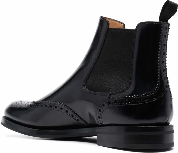 Charlize brogue-detail Chelsea boots - Image 3
