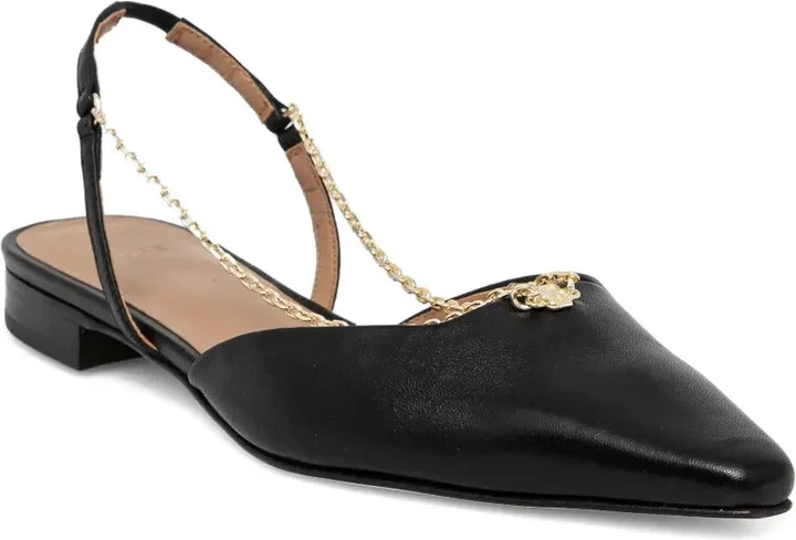 Charlize chain-embellished slingback flats - Image 2