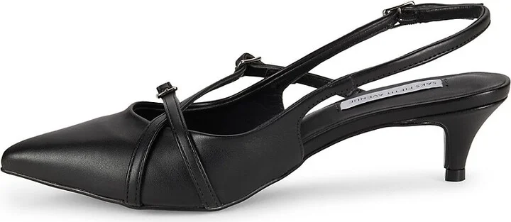 Charlotte 51MM Slingback Pumps - Image 4