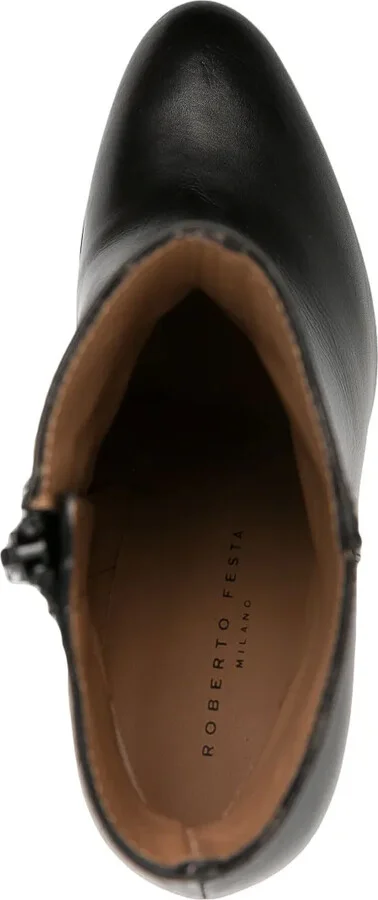 Charlotte leather ankle boots - Image 4