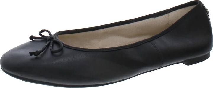 Charlotte Womens Leather Wonderlast Ballet Flats