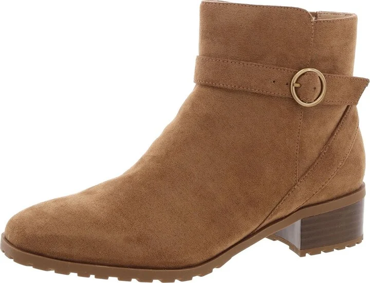 Charlton Womens Leather Ankle Booties