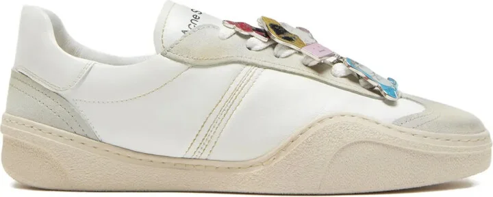 Charm-Detail Low-Top Sneakers