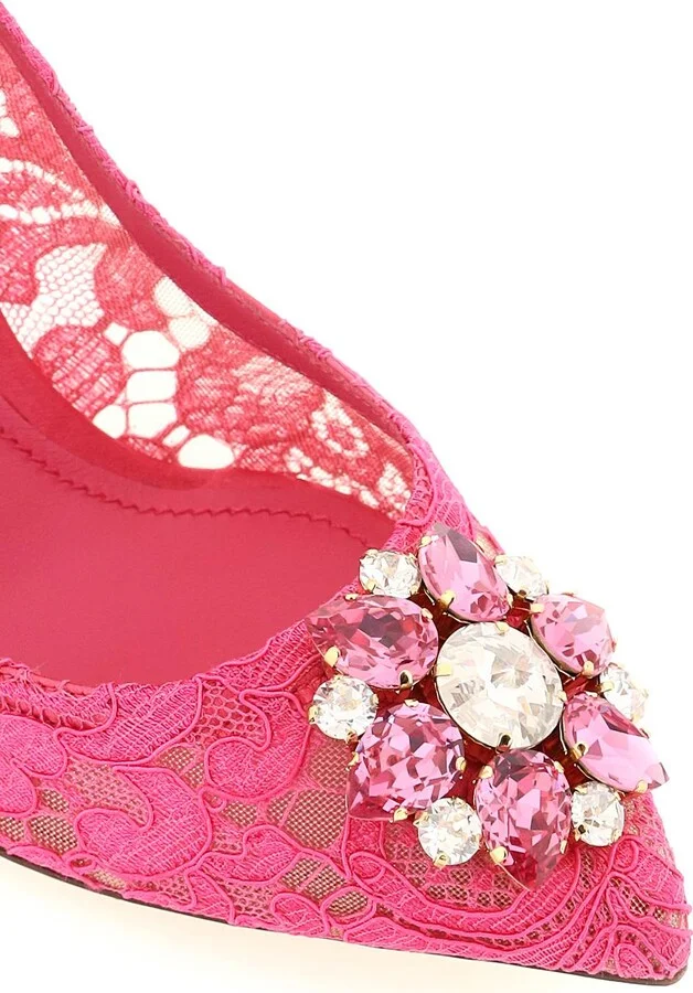 Charmant Lace Bellucci Pumps - Image 4