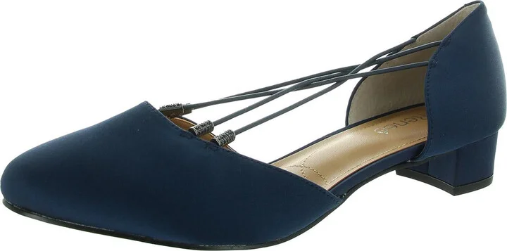 Charolette Womens Flats Strappy D'Orsay Heels